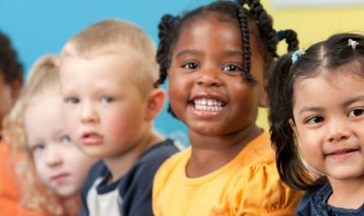 children in a classroom