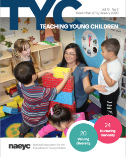 Cover of the December/January issue of TYC