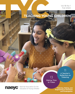 the fall 2024 issue of teaching young children